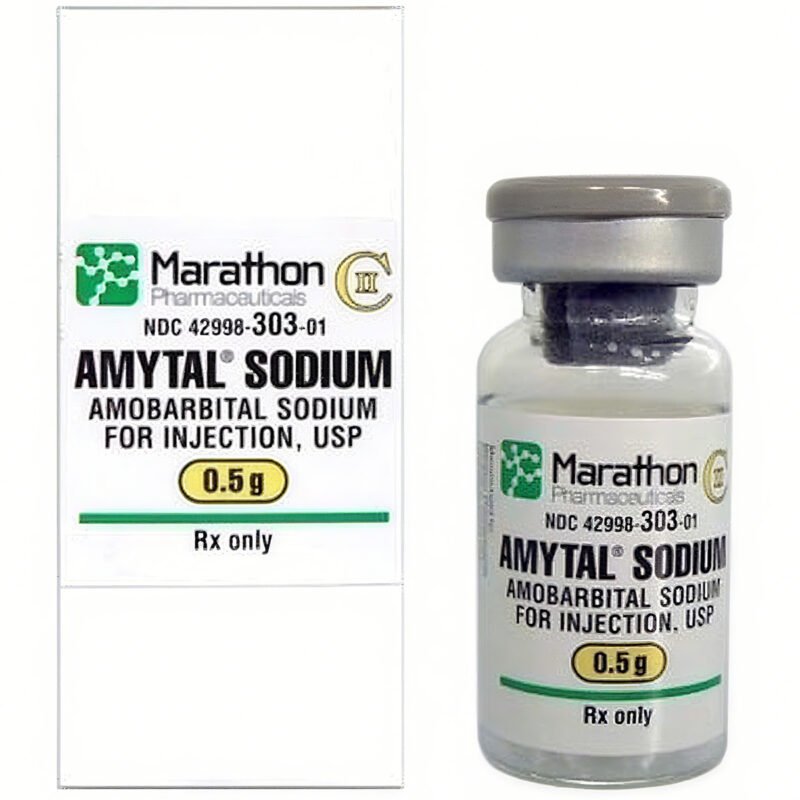 Amytal Sodium Powder 500mg (Amobarbital) for Injection，Buy Amytal Sodium Powder online