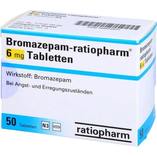 Bromazanil 3mg 6mg 50 stück Tablets - Image 3