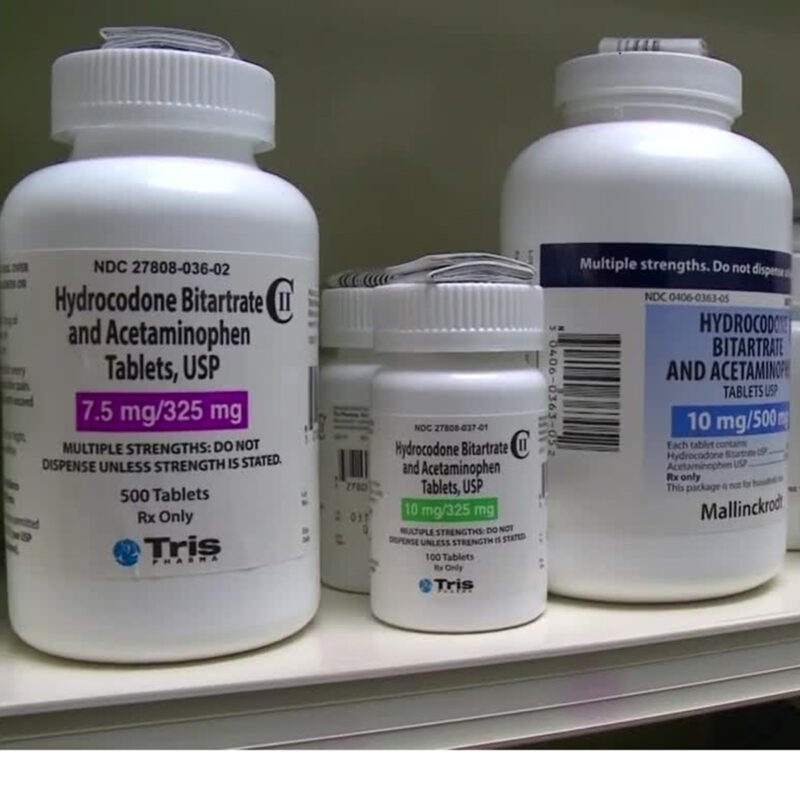 Hydrocodone Bitartrate 5-325mg 10-325mg