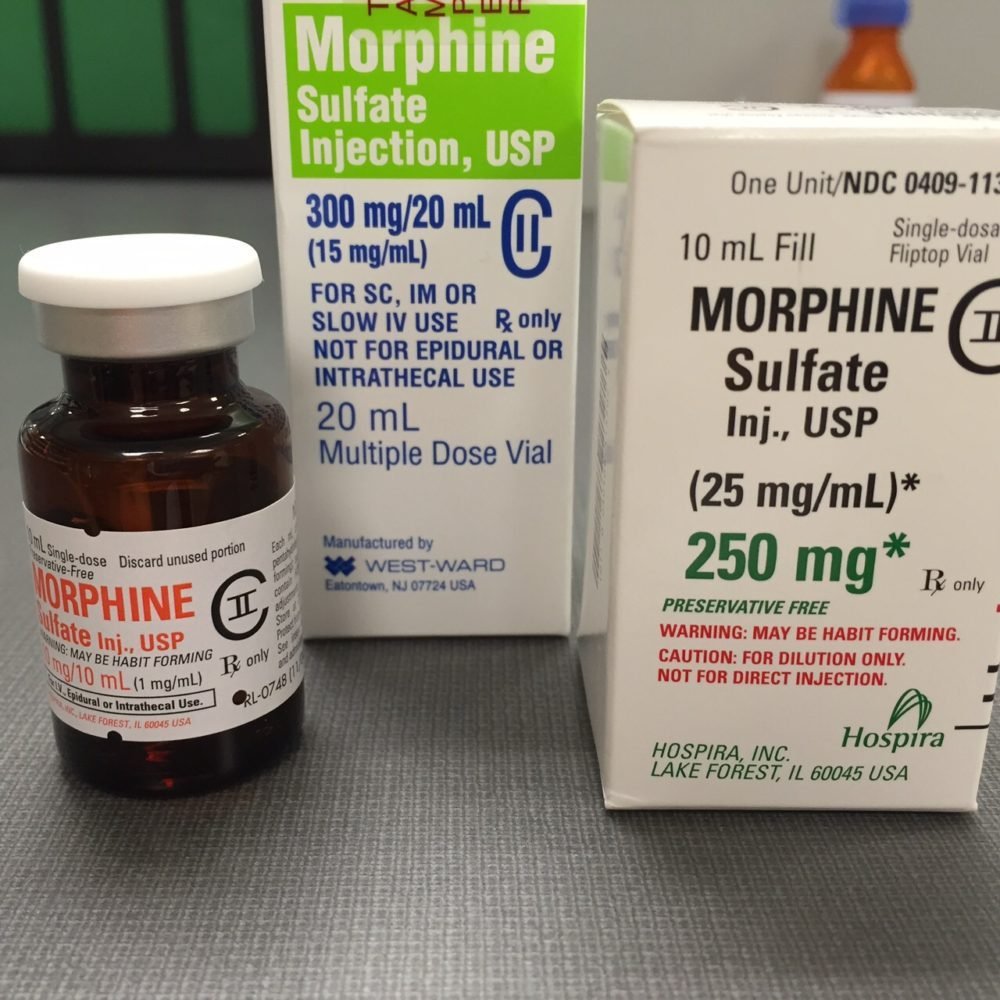 Morphine Sulfate Liquid 10mg/5ml 20mg/5ml